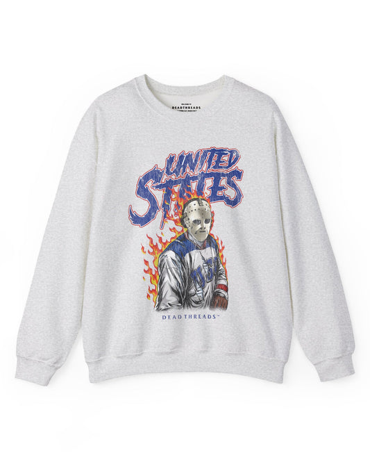 USA HOCKEY v2 CREWNECK SWEATSHIRT – Sweatshirt – Dead Threads Apparel