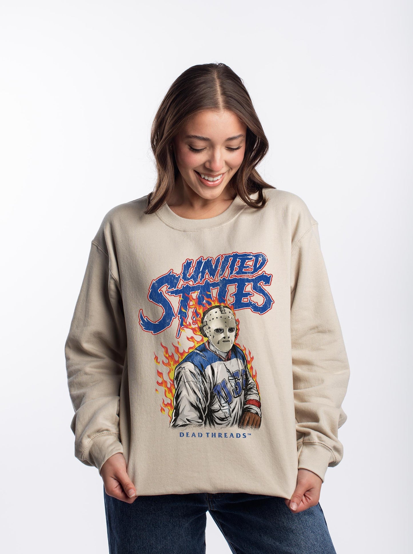 USA HOCKEY v2 CREWNECK SWEATSHIRT – Sweatshirt – Dead Threads Apparel