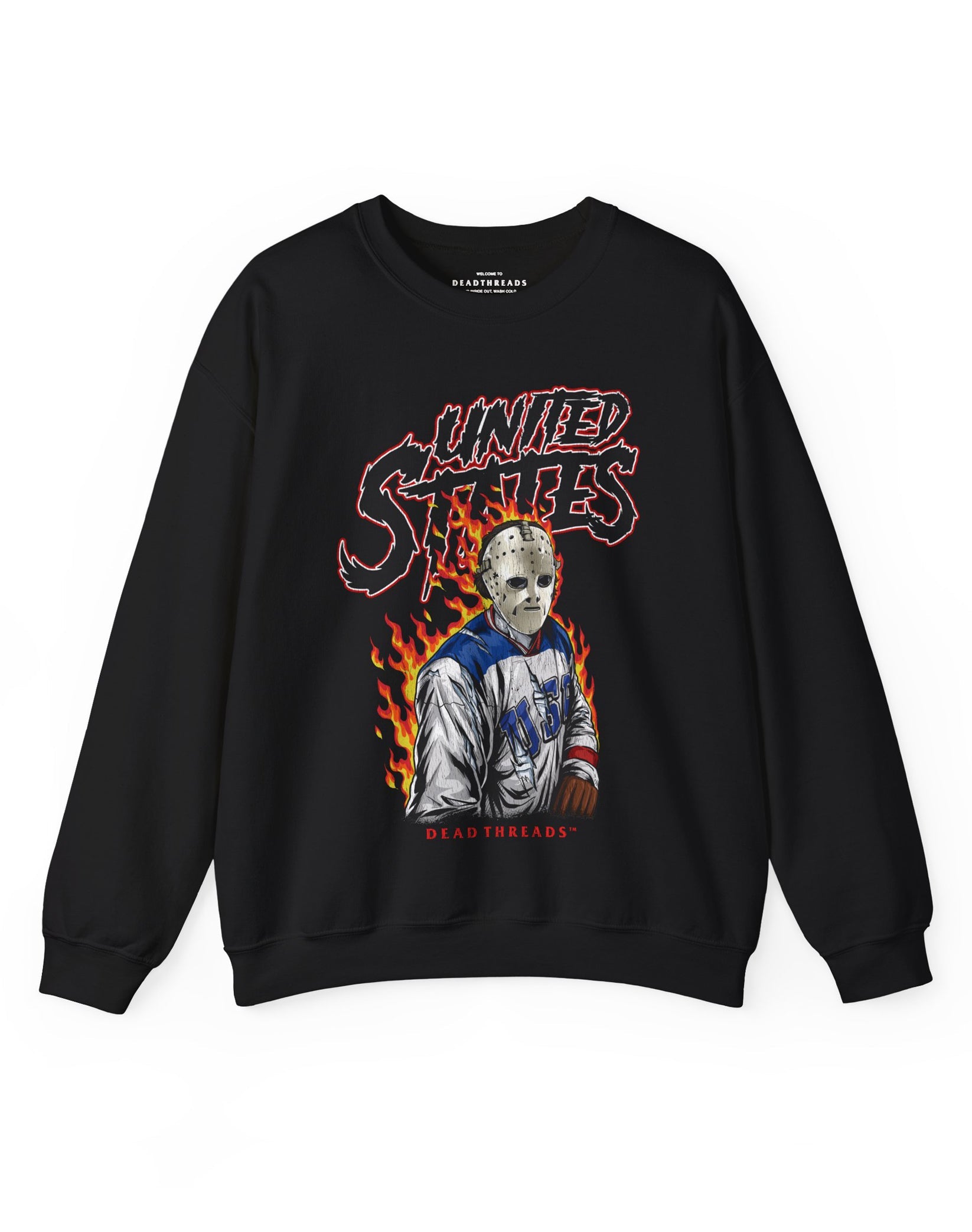 USA HOCKEY v2 CREWNECK SWEATSHIRT – Sweatshirt – Dead Threads Apparel