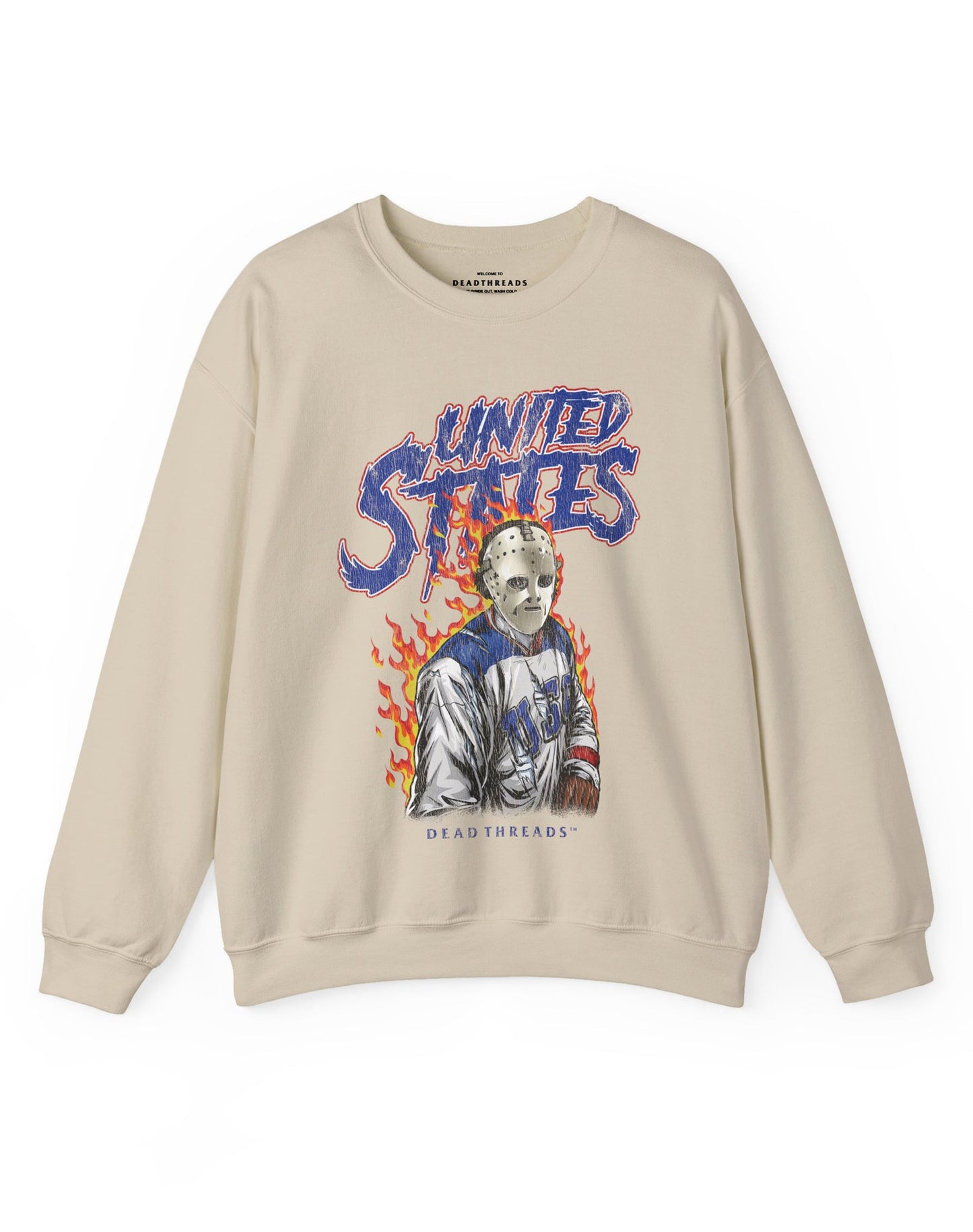 USA HOCKEY v2 CREWNECK SWEATSHIRT – Sweatshirt – Dead Threads Apparel