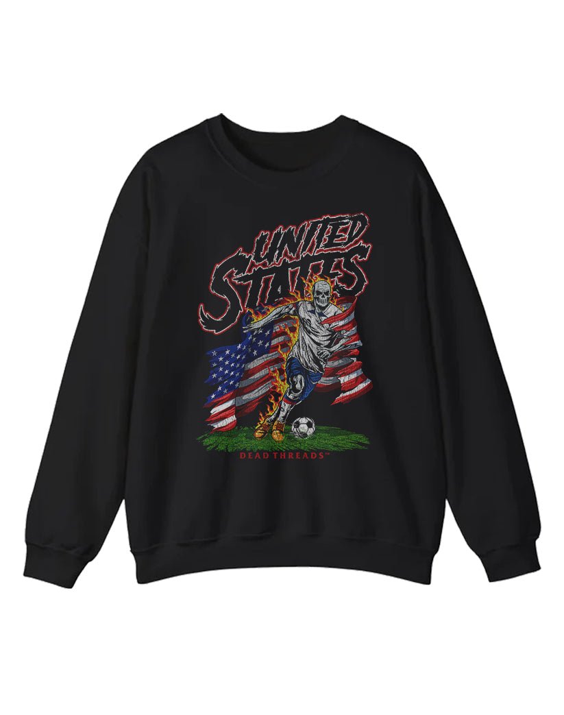USA SOCCER CREWNECK SWEATSHIRT – Sweatshirt – Dead Threads Apparel