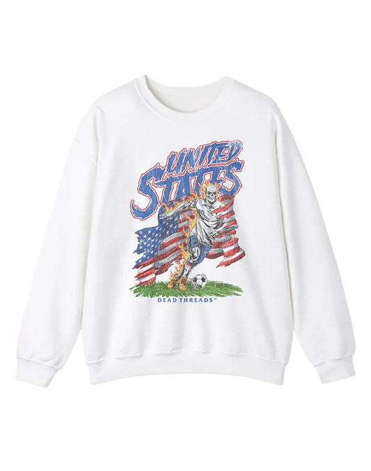 USA SOCCER CREWNECK SWEATSHIRT – Sweatshirt – Dead Threads Apparel