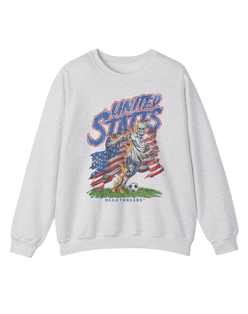 USA SOCCER CREWNECK SWEATSHIRT – Sweatshirt – Dead Threads Apparel