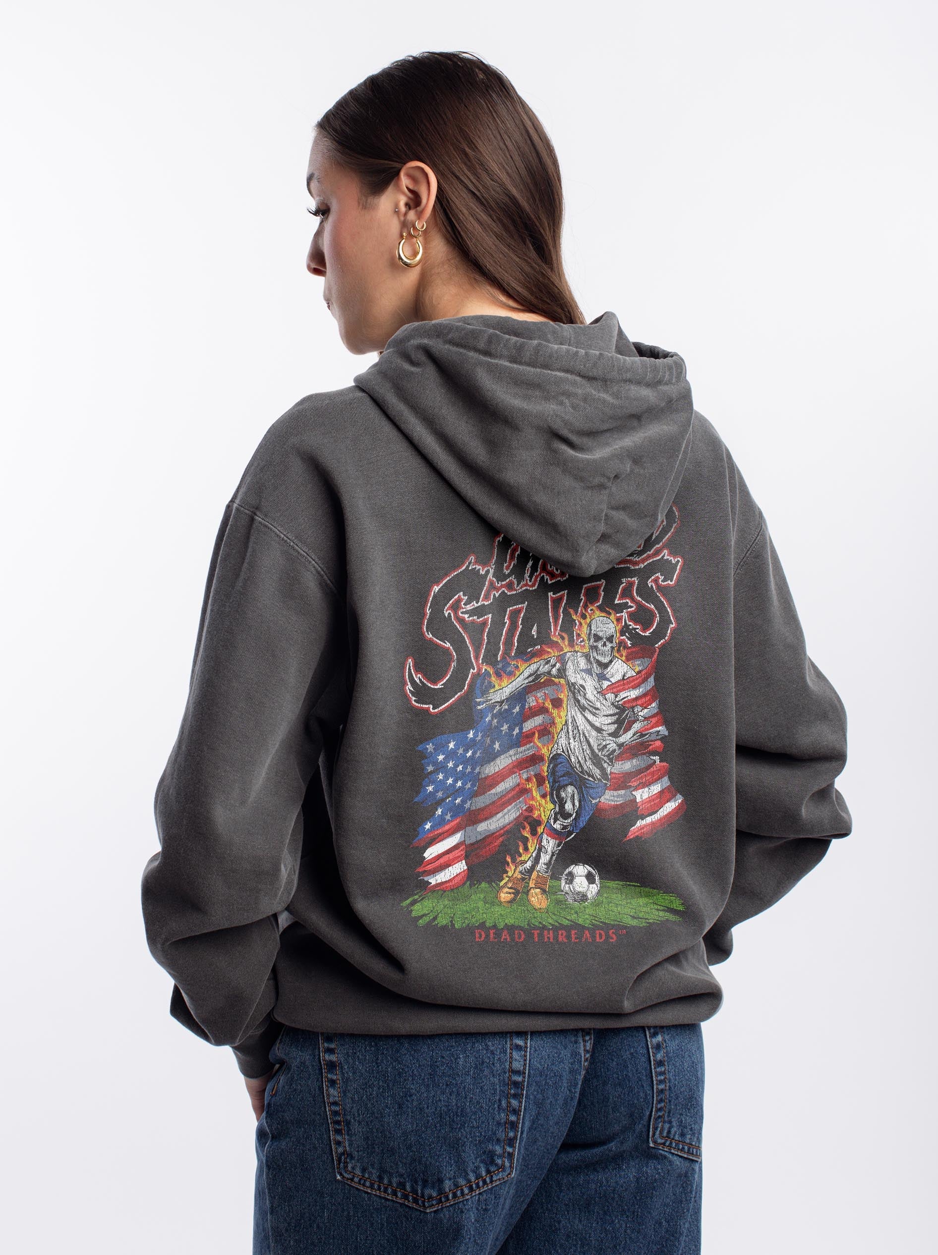 USA SOCCER - “DT ESSENTIAL" HOODIE – Hoodie – Dead Threads Apparel
