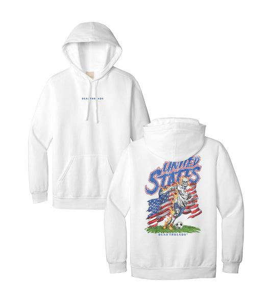 USA SOCCER - “DT ESSENTIAL" HOODIE – Hoodie – Dead Threads Apparel