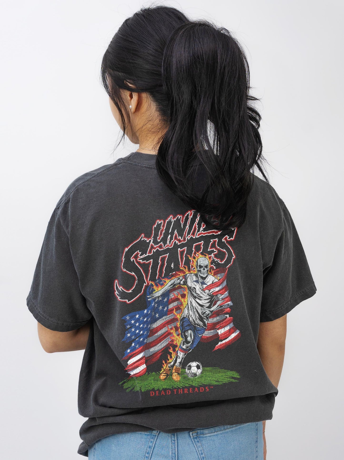 USA SOCCER - “DT ESSENTIAL" PREMIUM T - SHIRT – T-Shirt – Dead Threads Apparel