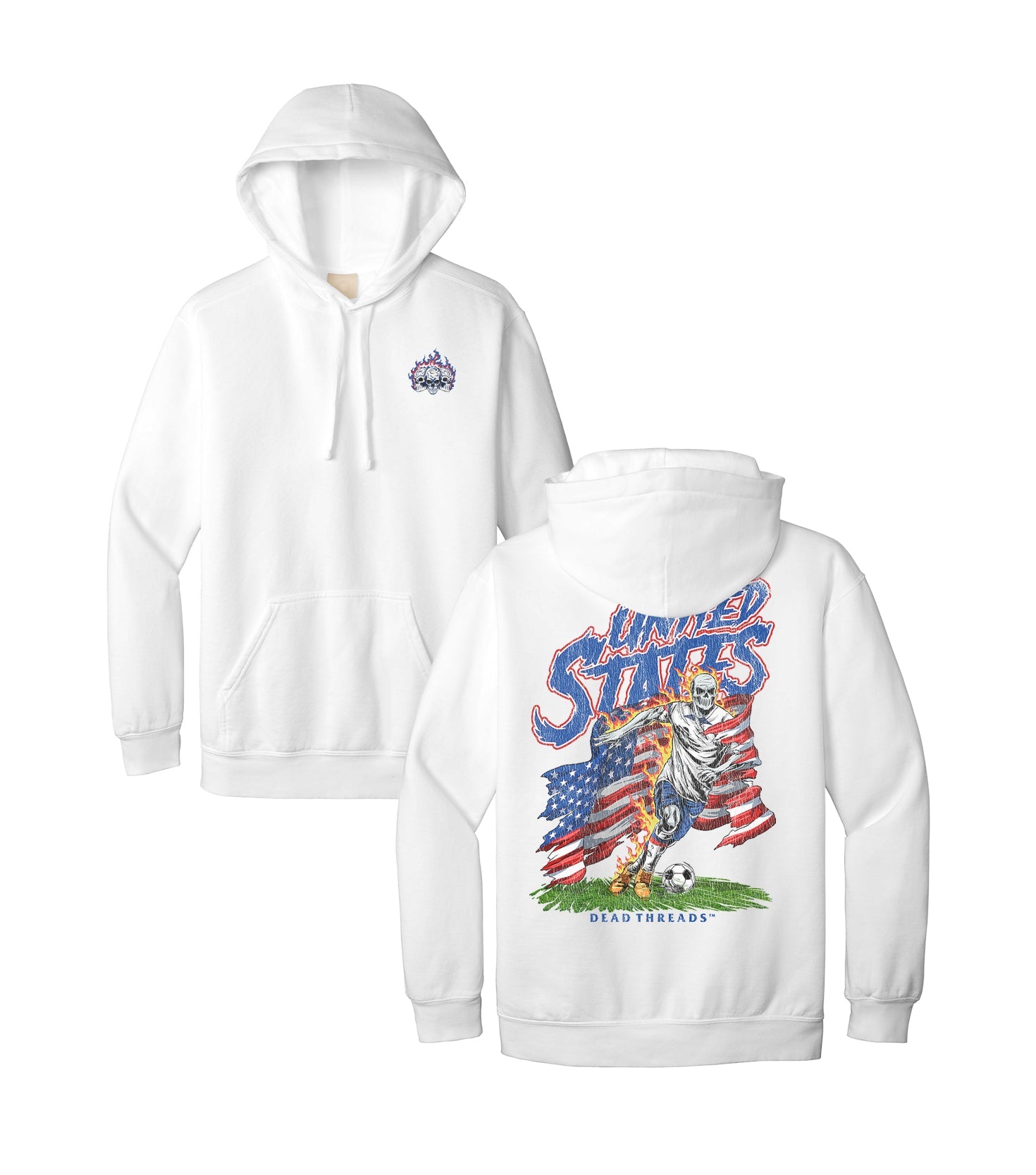 USA SOCCER - HOODIE – Hoodie – Dead Threads Apparel