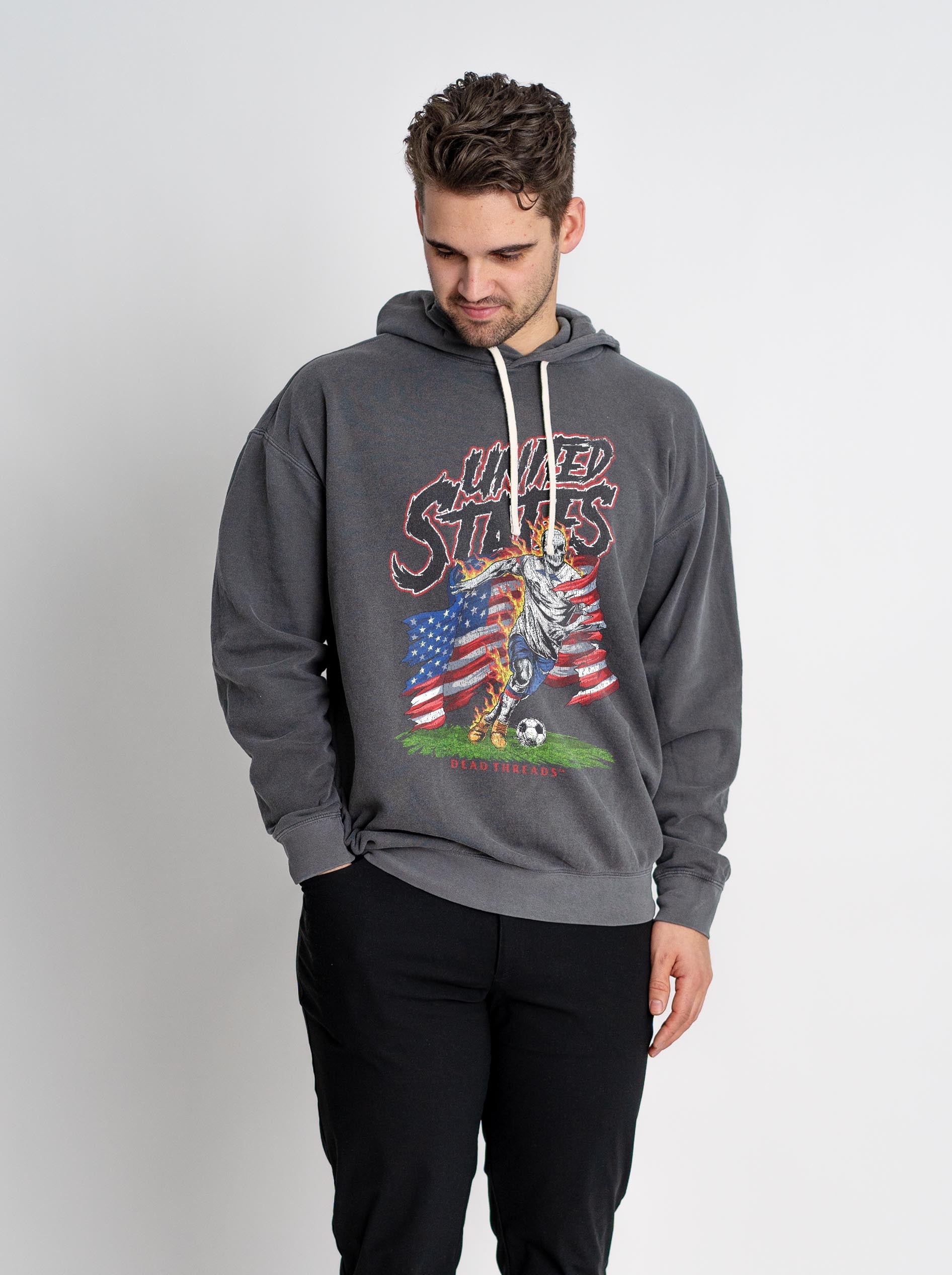 USA SOCCER - LIGHTWEIGHT HOODIE – Lightweight – Dead Threads Apparel