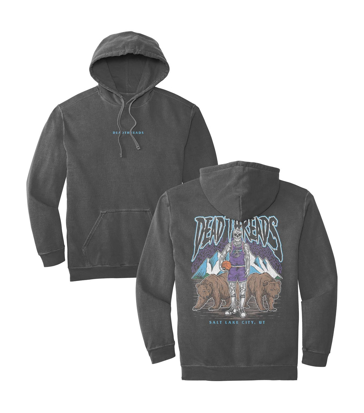UTAH BASKETBALL - “DT ESSENTIAL" HOODIE – Hoodie – Dead Threads Apparel