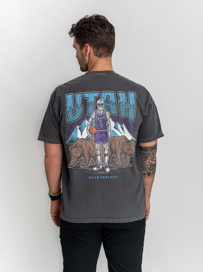 UTAH BASKETBALL - “DT ESSENTIAL" PREMIUM T - SHIRT – T-Shirt – Dead Threads Apparel