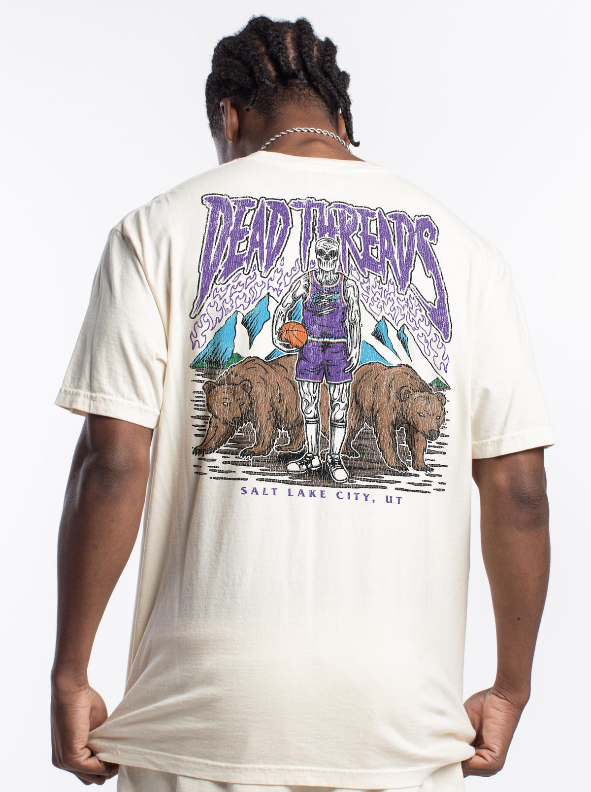 UTAH BASKETBALL - “DT ESSENTIAL" PREMIUM T-SHIRT – T-Shirt – Dead Threads Apparel