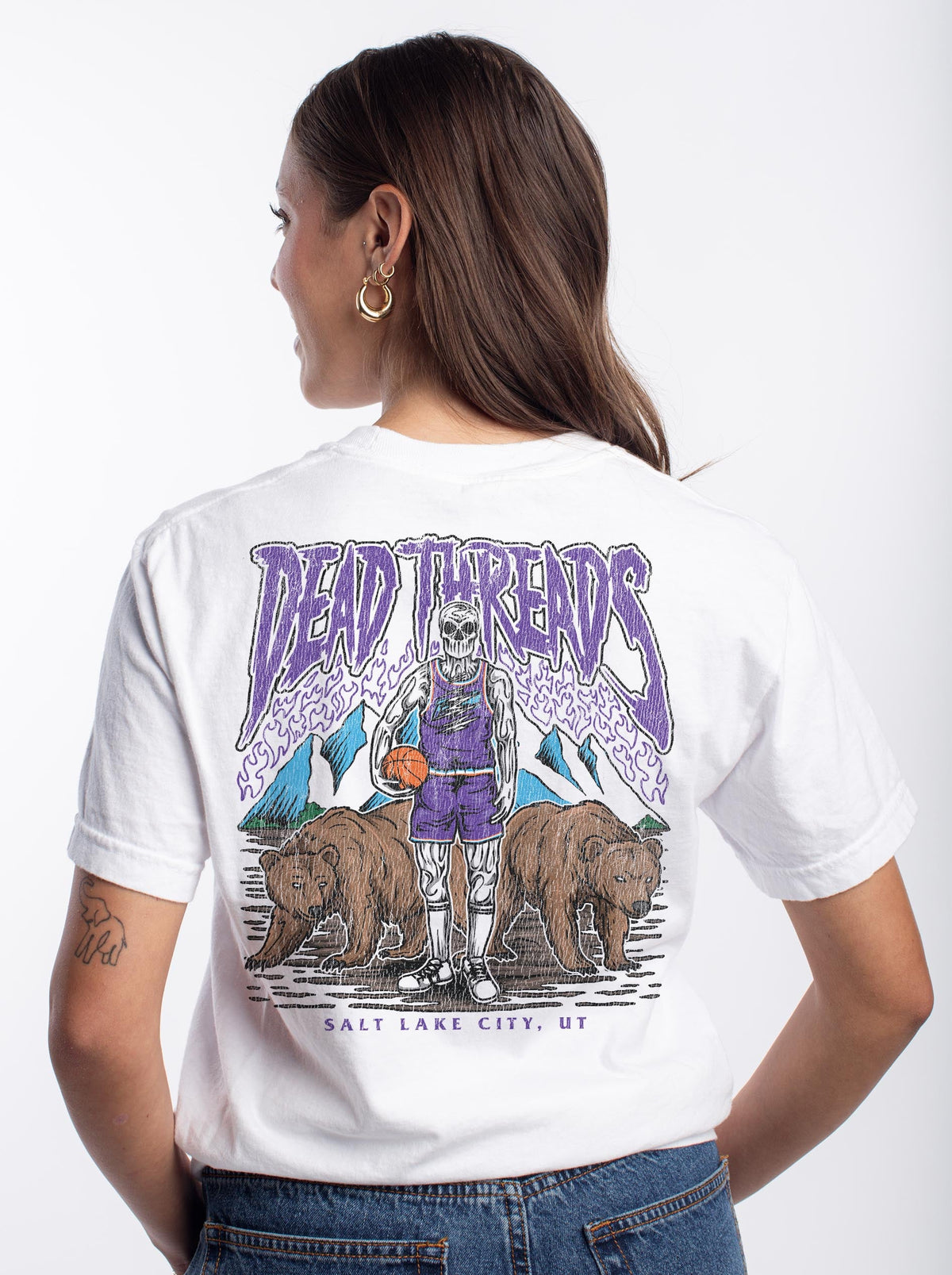 UTAH BASKETBALL - “DT ESSENTIAL" PREMIUM T-SHIRT – T-Shirt – Dead Threads Apparel