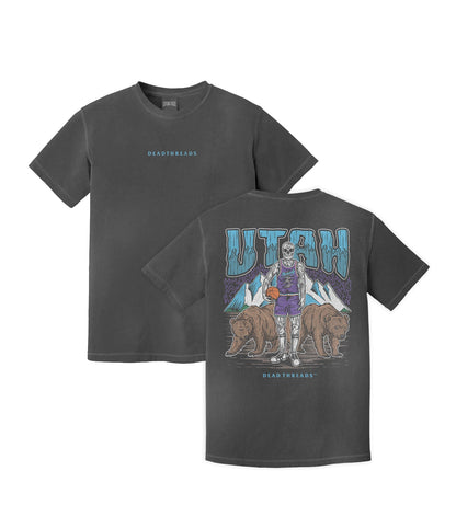UTAH BASKETBALL - “DT ESSENTIAL" PREMIUM T - SHIRT – T-Shirt – Dead Threads Apparel