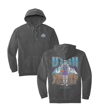 UTAH BASKETBALL - HOODIE – Hoodie – Dead Threads Apparel
