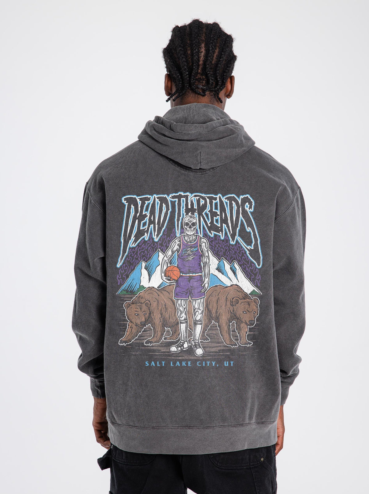 UTAH BASKETBALL - HOODIE – Hoodie – Dead Threads Apparel