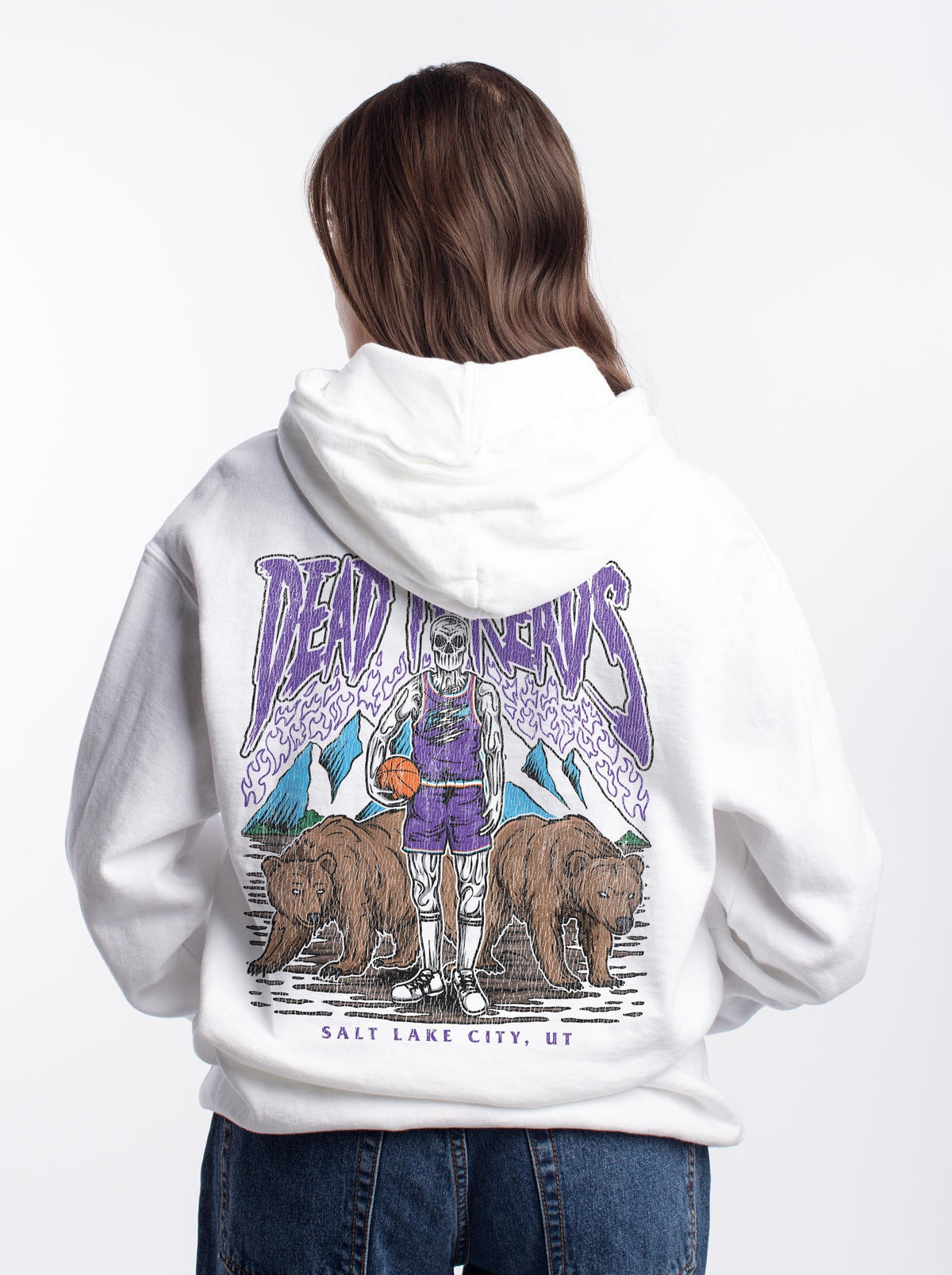 UTAH BASKETBALL - HOODIE – Hoodie – Dead Threads Apparel
