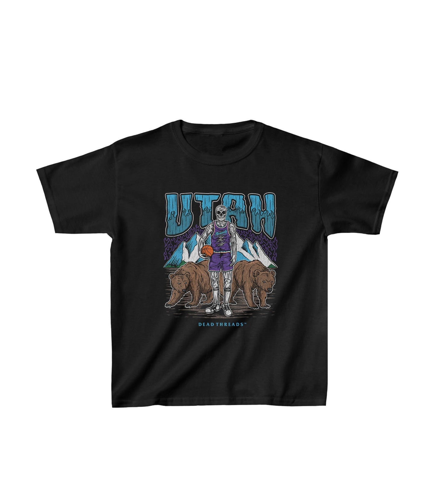 UTAH BASKETBALL - KIDS – Kids clothes – Dead Threads Apparel