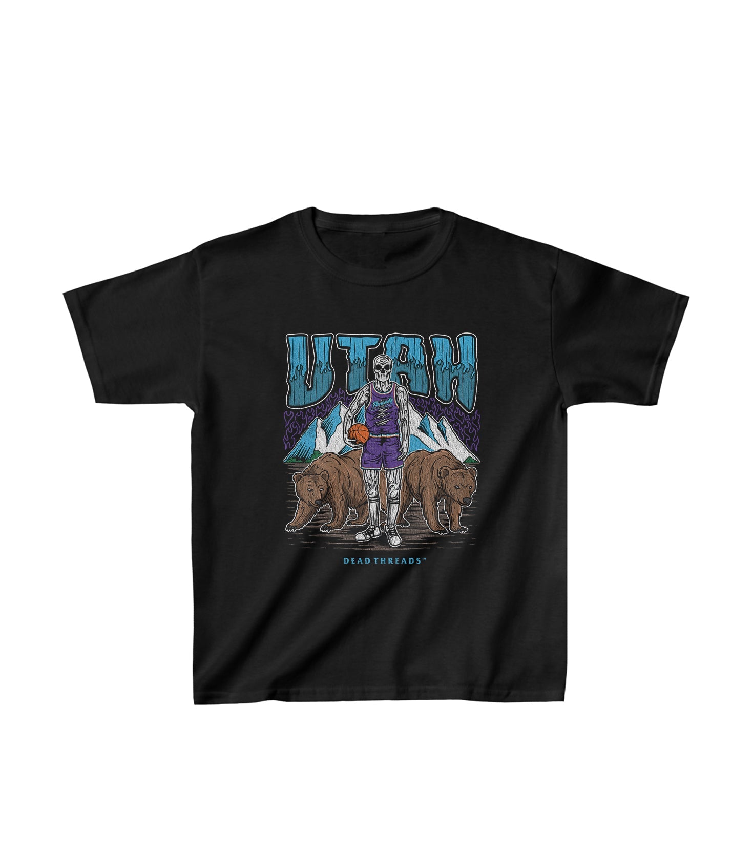 UTAH BASKETBALL - KIDS – Kids clothes – Dead Threads Apparel