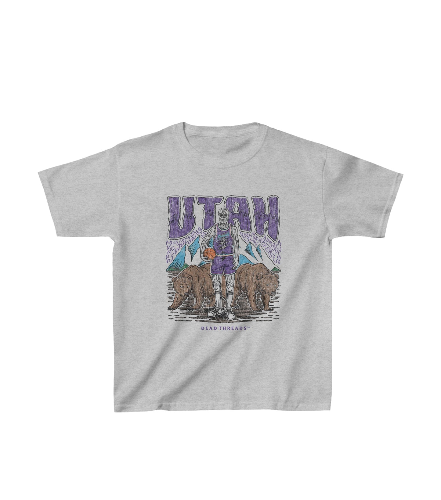 UTAH BASKETBALL - KIDS – Kids clothes – Dead Threads Apparel