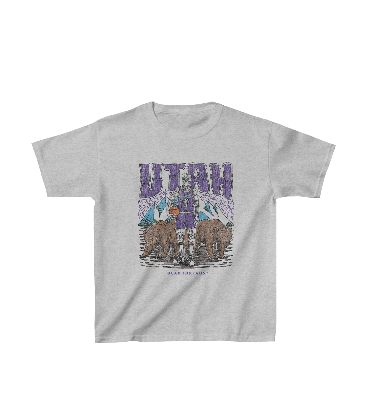 UTAH BASKETBALL - KIDS – Kids clothes – Dead Threads Apparel