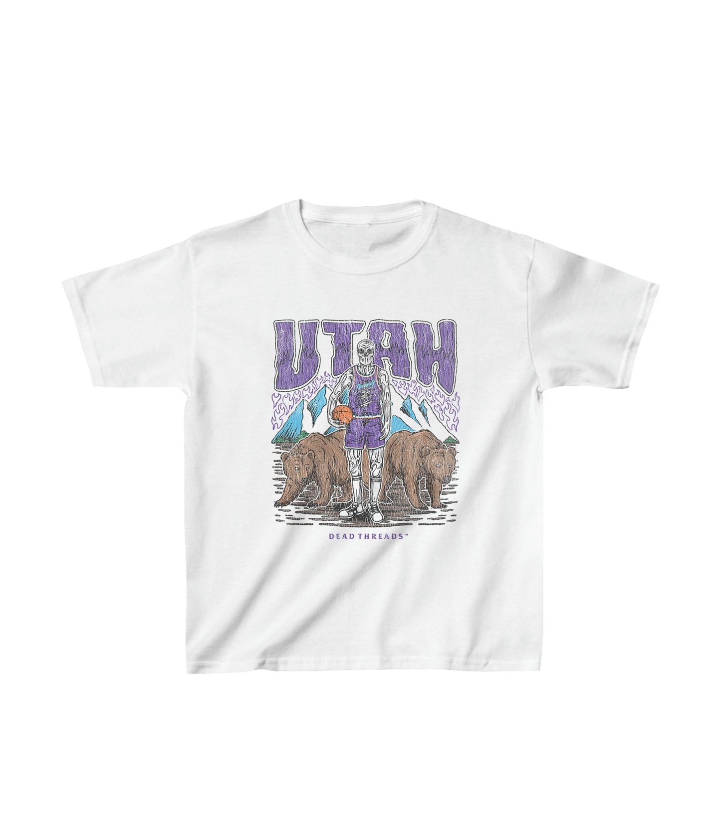 UTAH BASKETBALL - KIDS – Kids clothes – Dead Threads Apparel