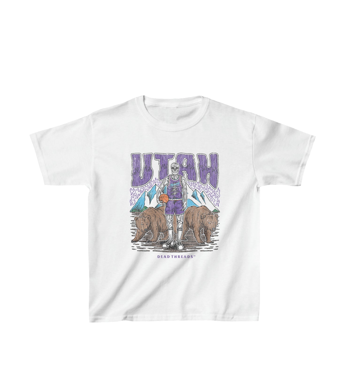 UTAH BASKETBALL - KIDS – Kids clothes – Dead Threads Apparel