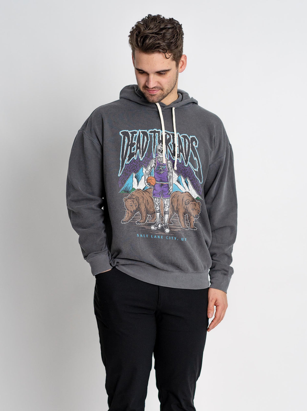 UTAH BASKETBALL - LIGHTWEIGHT HOODIE – Lightweight – Dead Threads Apparel