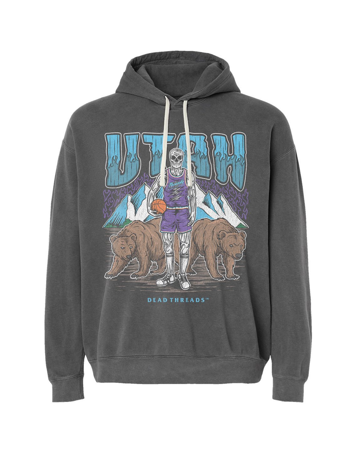 UTAH BASKETBALL - LIGHTWEIGHT HOODIE – Lightweight – Dead Threads Apparel
