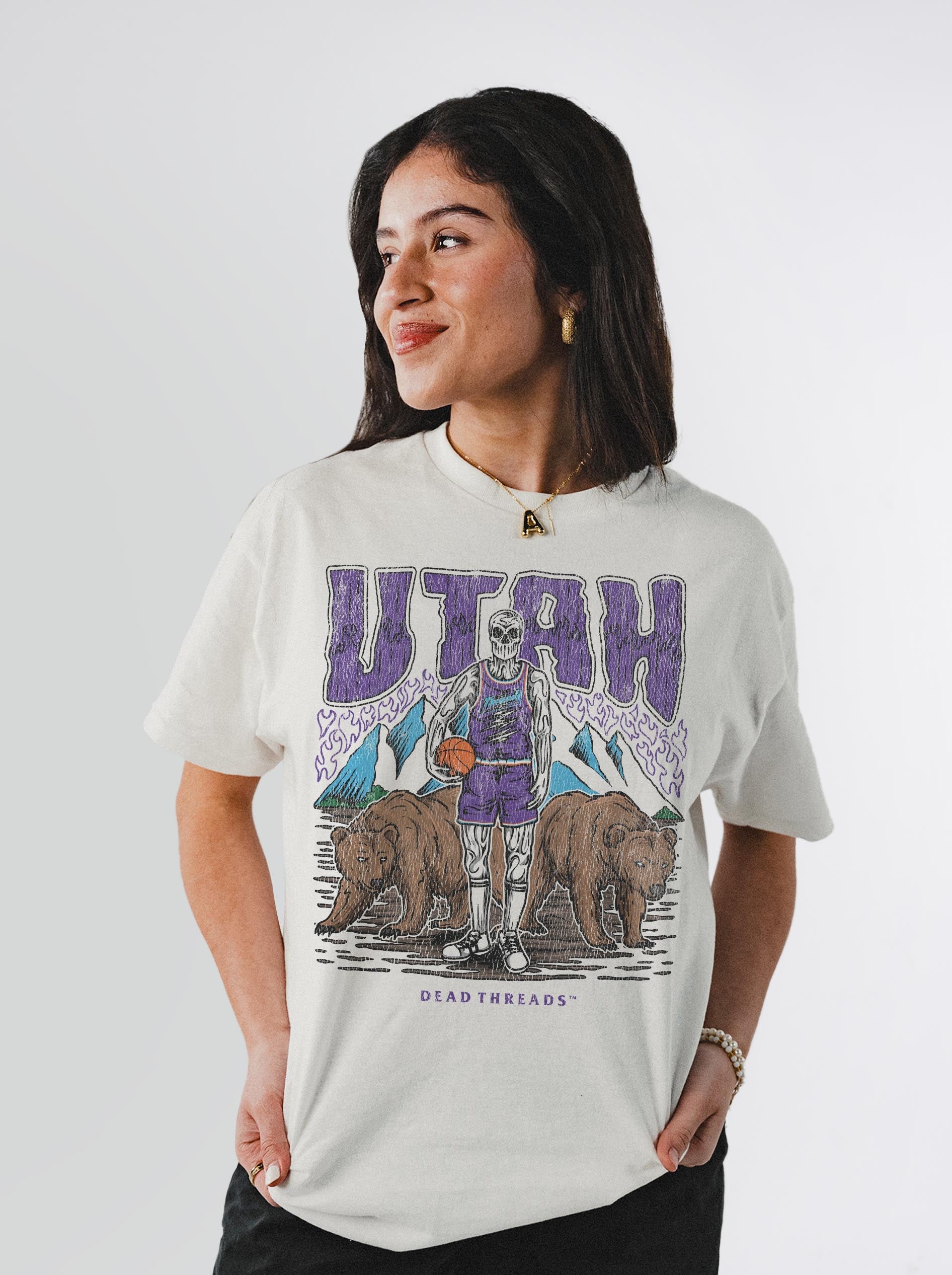 UTAH BASKETBALL – T-Shirt – Dead Threads Apparel
