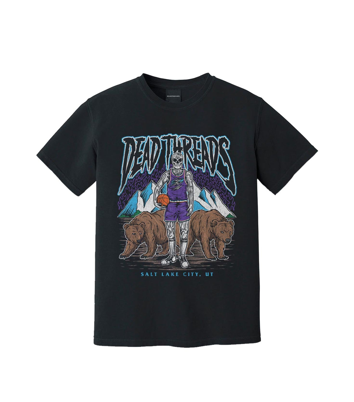 UTAH BASKETBALL – T-Shirt – Dead Threads Apparel