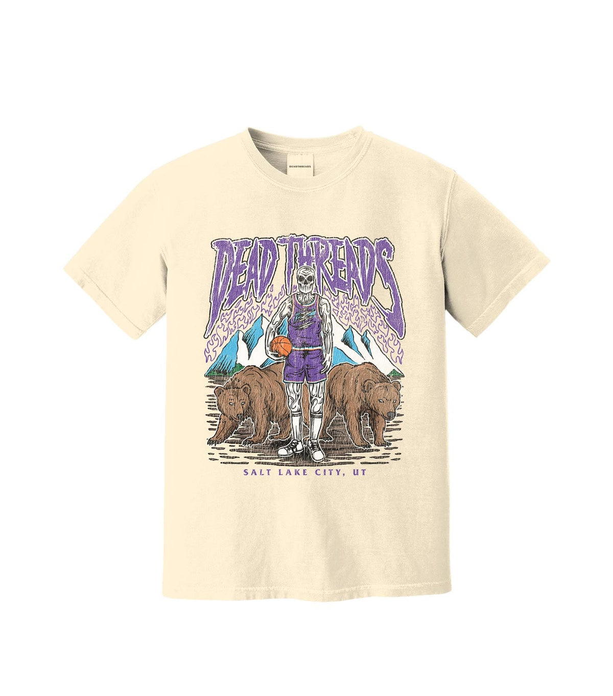 UTAH BASKETBALL – T-Shirt – Dead Threads Apparel