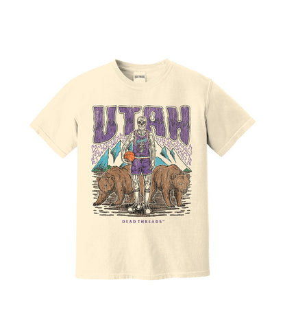 UTAH BASKETBALL – T-Shirt – Dead Threads Apparel