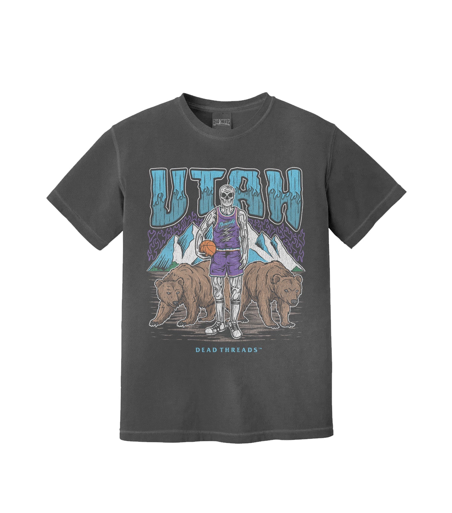 UTAH BASKETBALL – T-Shirt – Dead Threads Apparel
