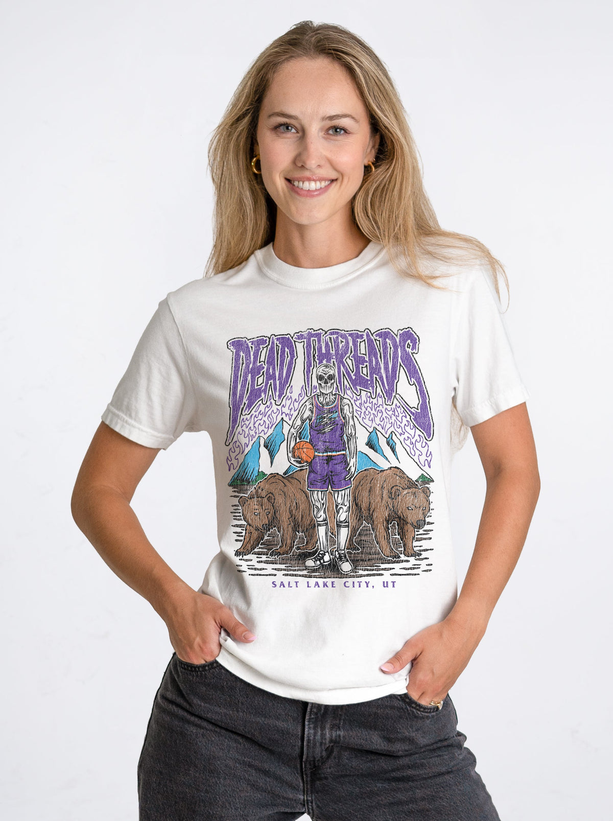UTAH BASKETBALL – T-Shirt – Dead Threads Apparel