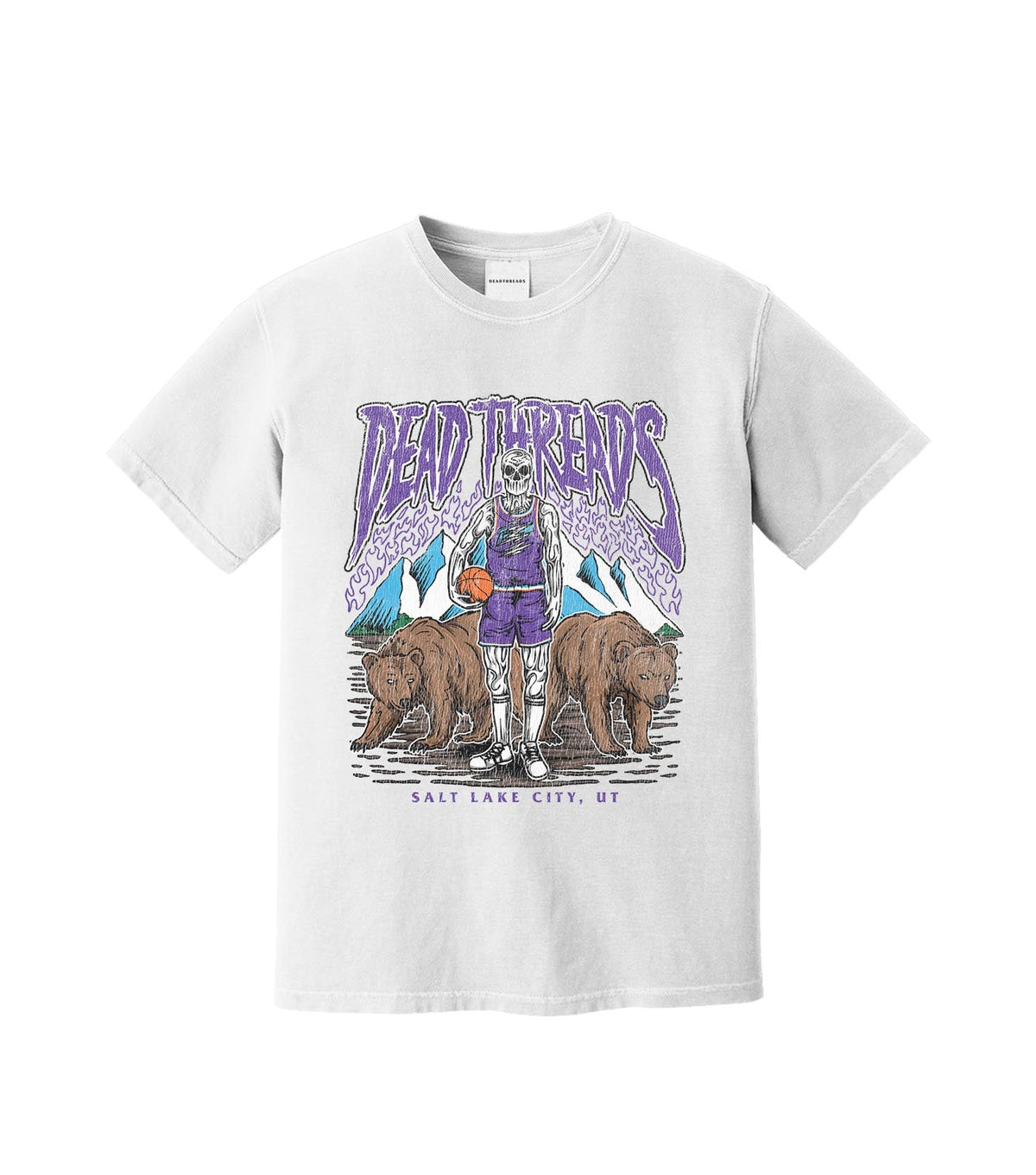 UTAH BASKETBALL – T-Shirt – Dead Threads Apparel