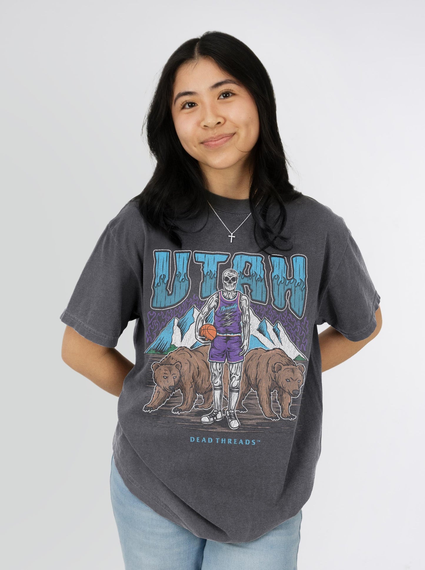 UTAH BASKETBALL – T-Shirt – Dead Threads Apparel