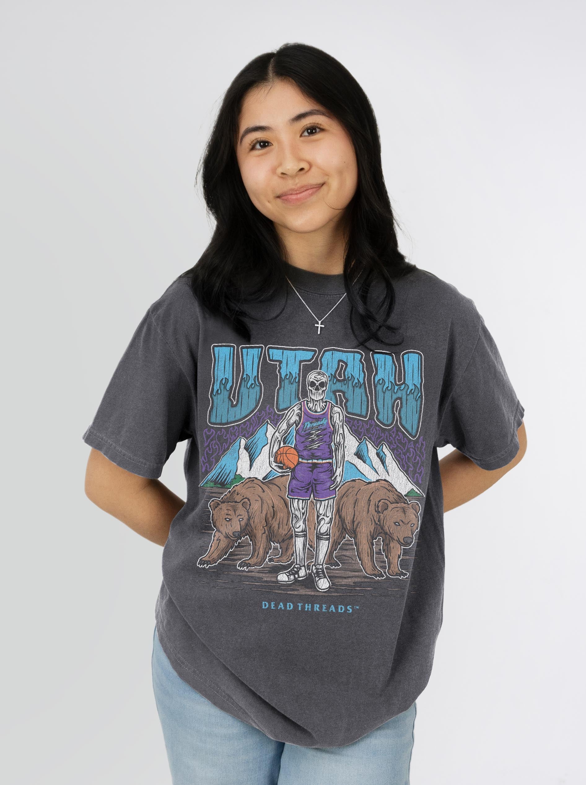 UTAH BASKETBALL – T-Shirt – Dead Threads Apparel
