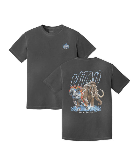 UTAH HOCKEY - “3 SKULL” PREMIUM T - SHIRT – T-Shirt – Dead Threads Apparel