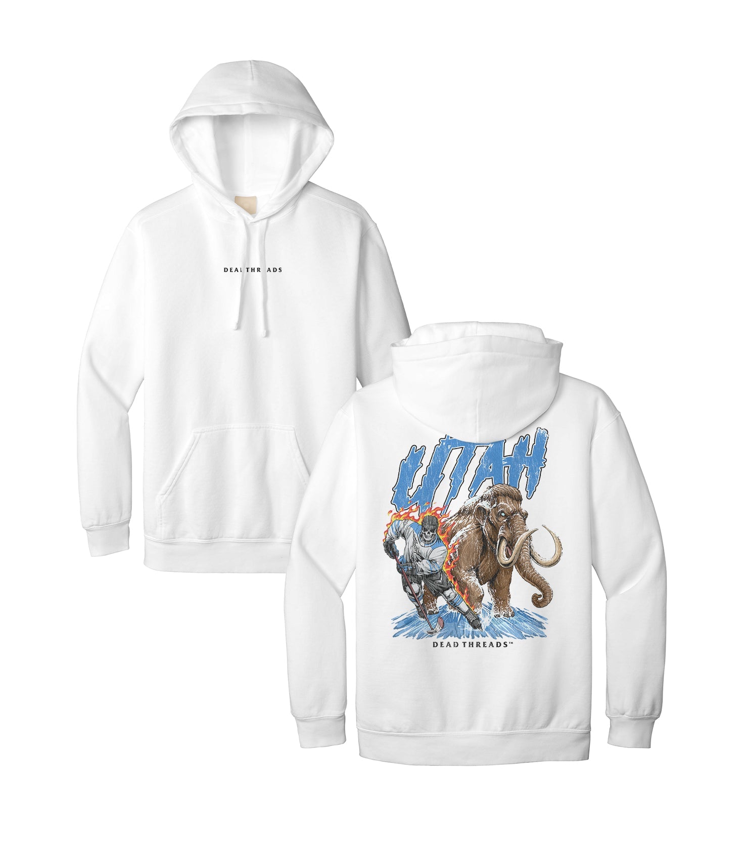 UTAH HOCKEY - “DT ESSENTIAL" HOODIE – Hoodie – Dead Threads Apparel