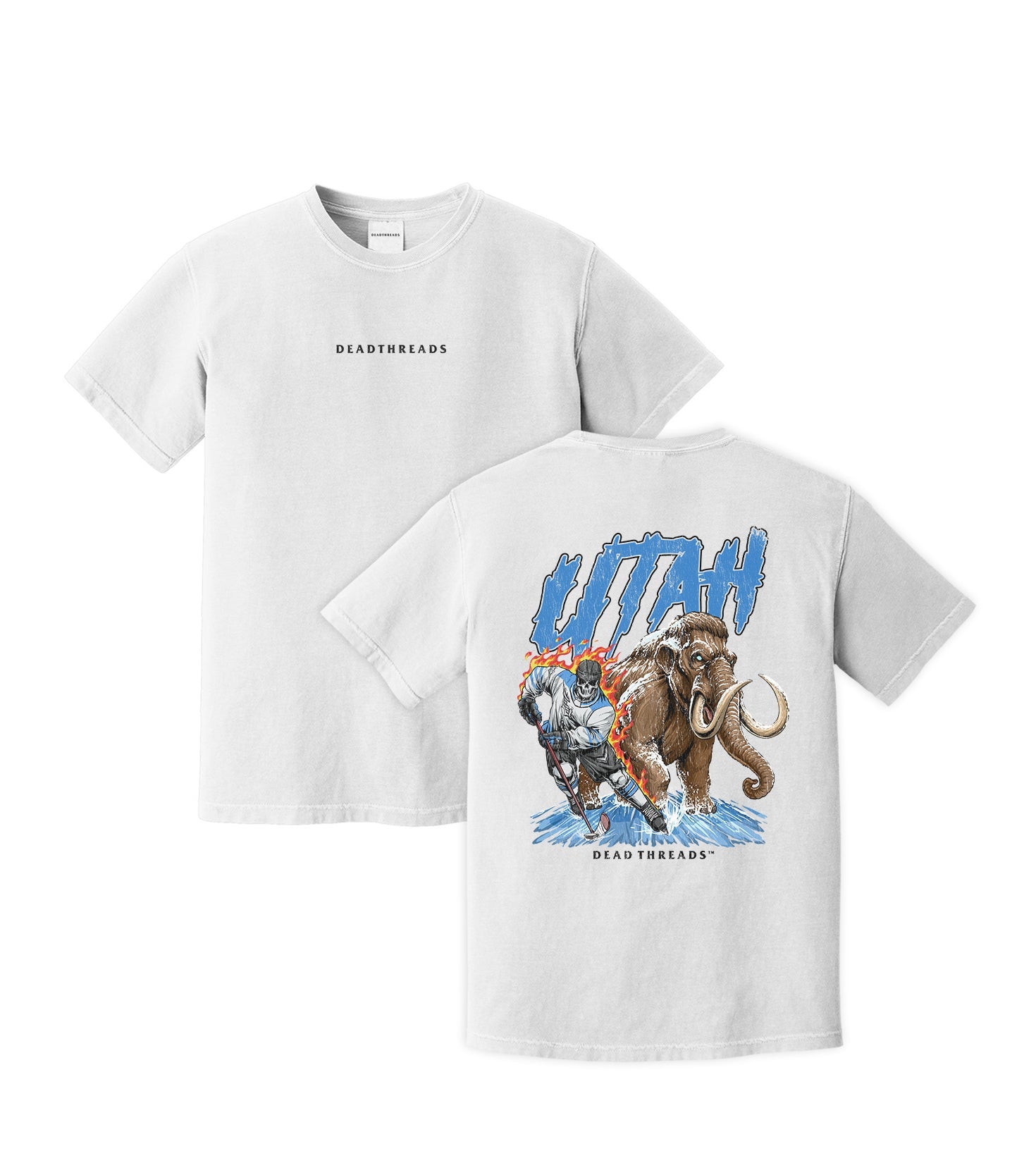 UTAH HOCKEY - “DT ESSENTIAL" PREMIUM T - SHIRT – T-Shirt – Dead Threads Apparel