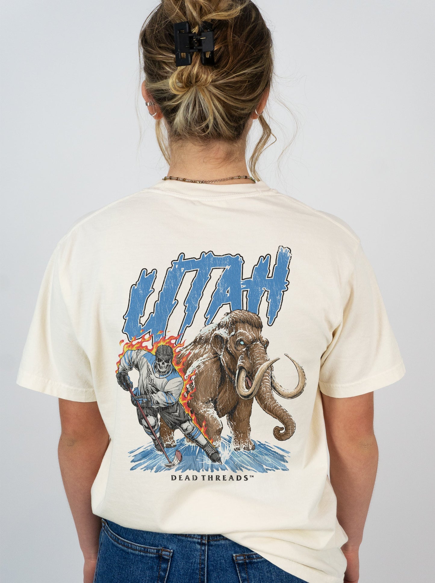 UTAH HOCKEY - “DT ESSENTIAL" PREMIUM T - SHIRT – T-Shirt – Dead Threads Apparel