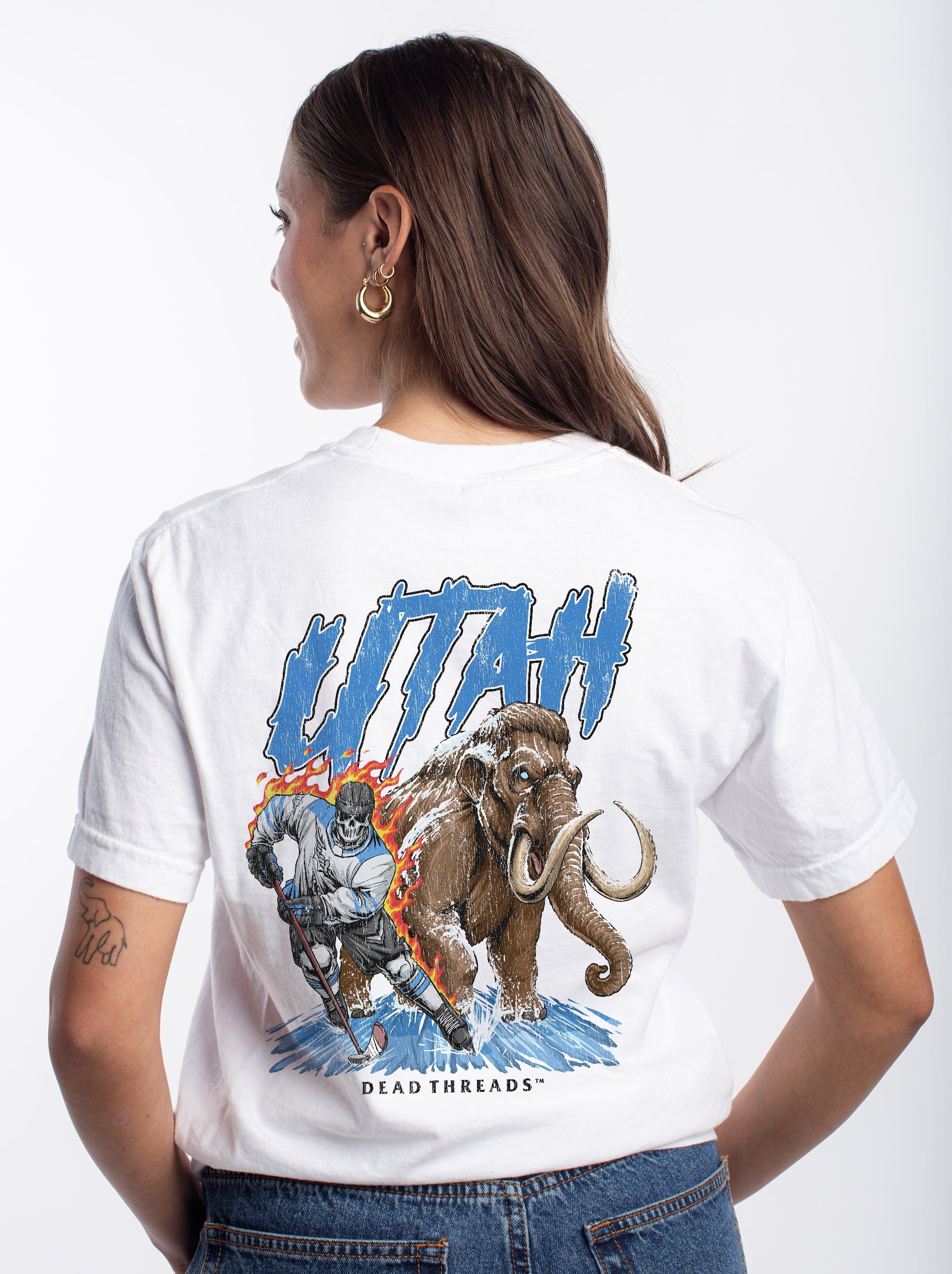 UTAH HOCKEY - “DT ESSENTIAL" PREMIUM T - SHIRT – T-Shirt – Dead Threads Apparel