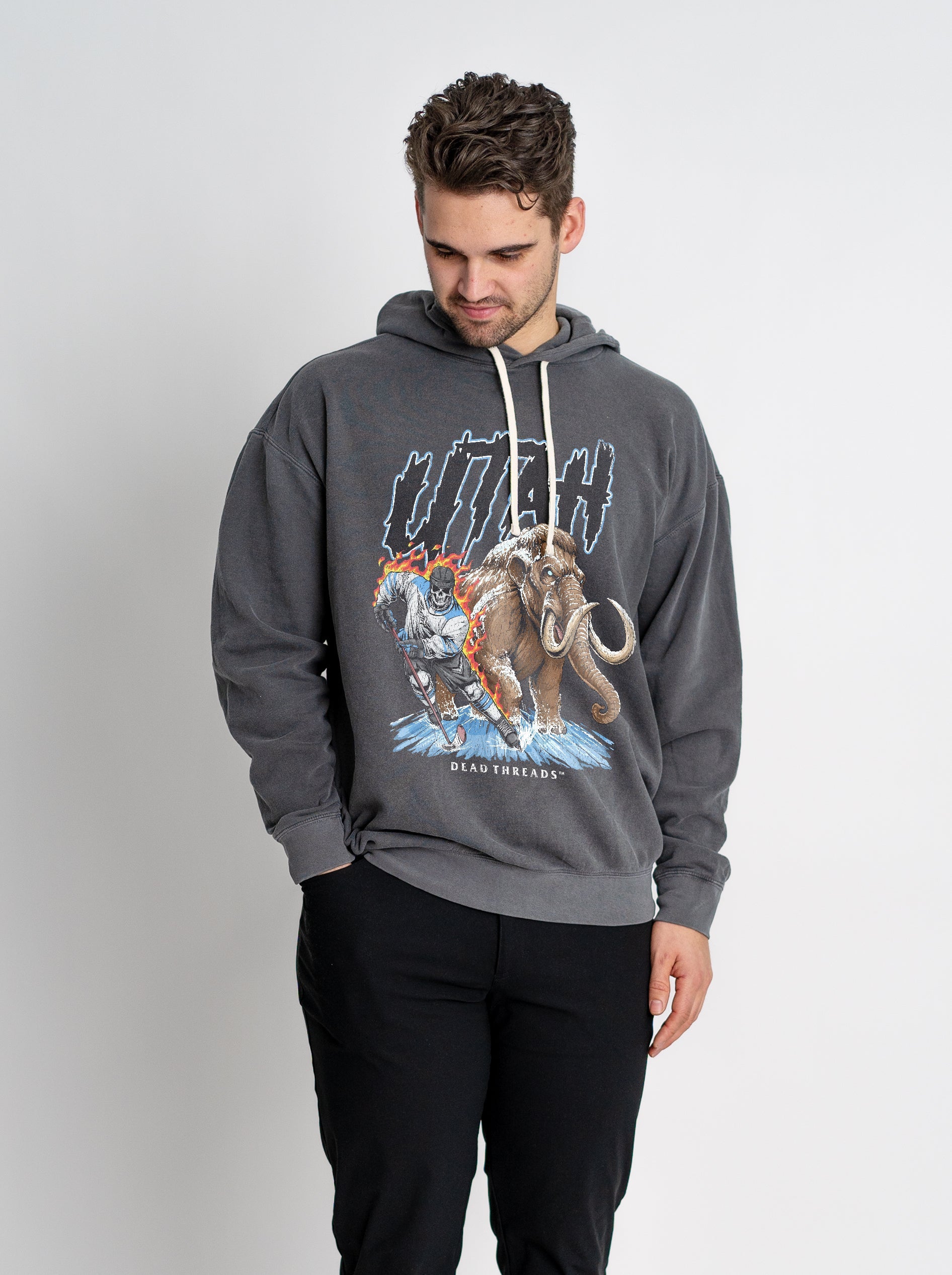 UTAH HOCKEY - LIGHTWEIGHT HOODIE – Lightweight – Dead Threads Apparel
