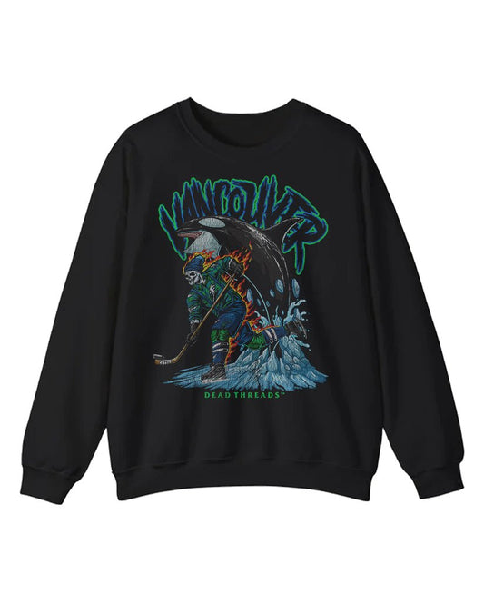 VANCOUVER HOCKEY CREWNECK SWEATSHIRT – Sweatshirt – Dead Threads Apparel