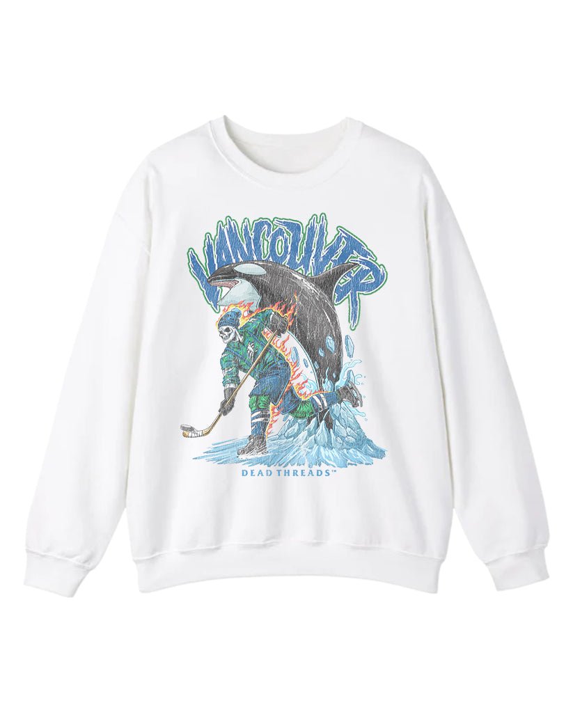 VANCOUVER HOCKEY CREWNECK SWEATSHIRT – Sweatshirt – Dead Threads Apparel
