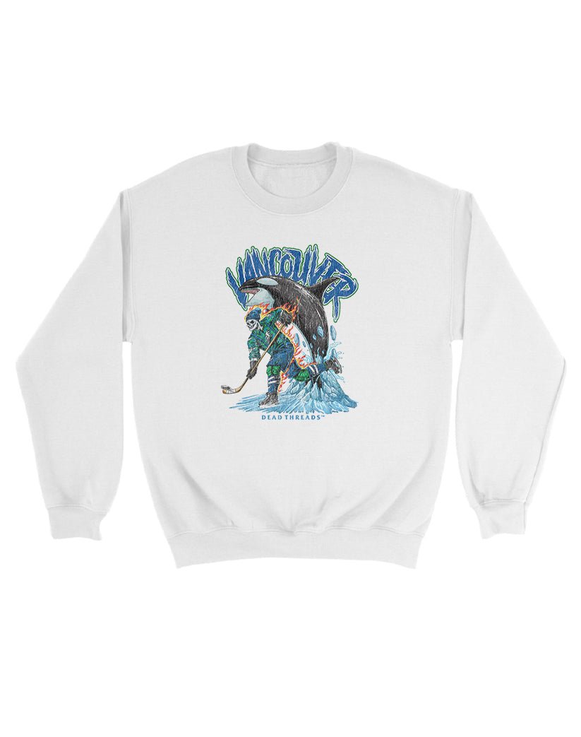 VANCOUVER HOCKEY KIDS CREWNECK SWEATSHIRT – Kids clothes – Dead Threads Apparel