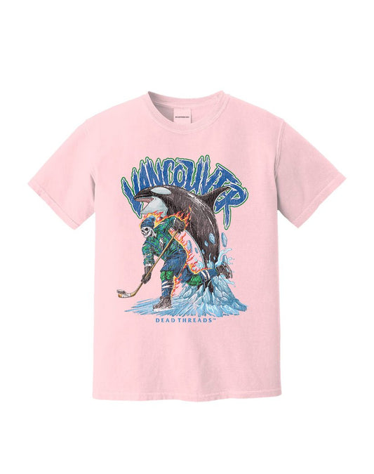 VANCOUVER HOCKEY - PINK – T-Shirt – Dead Threads Apparel