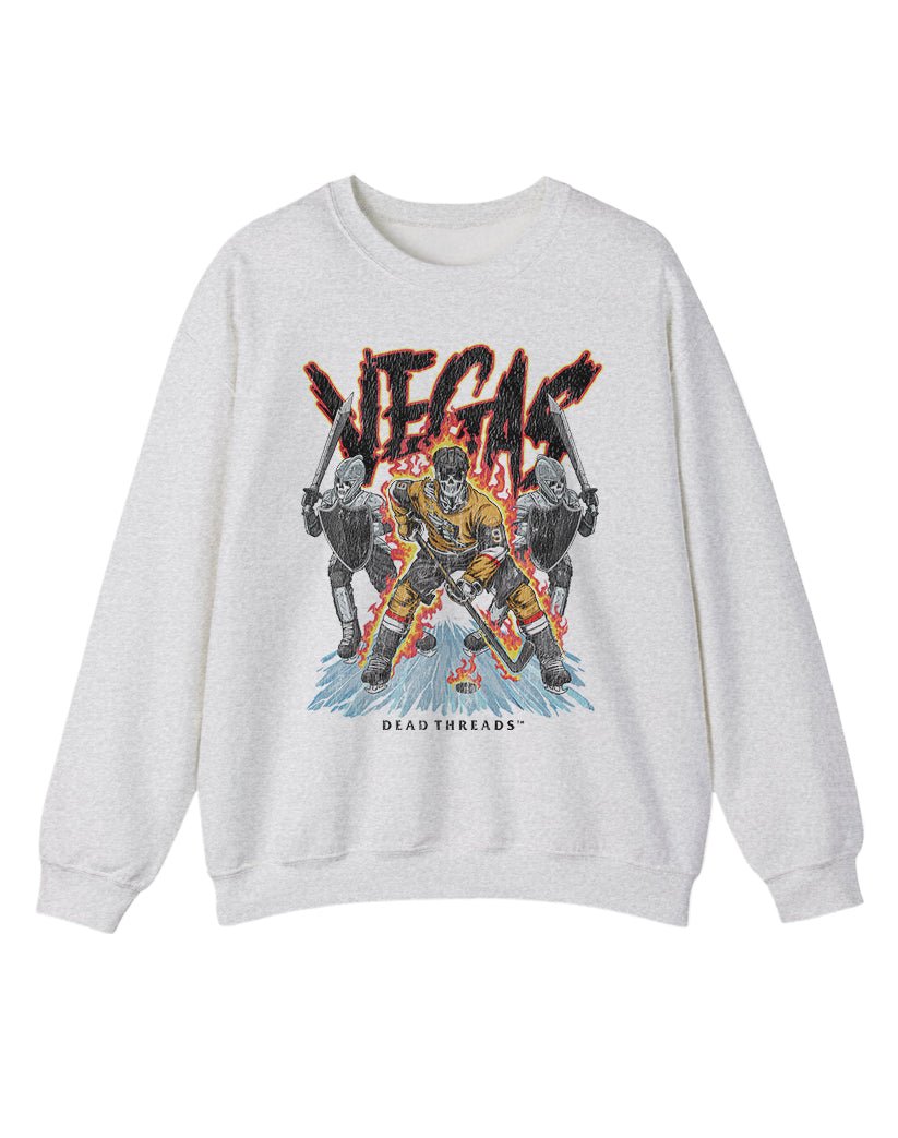 VEGAS HOCKEY CREWNECK SWEATSHIRT – Sweatshirt – Dead Threads Apparel