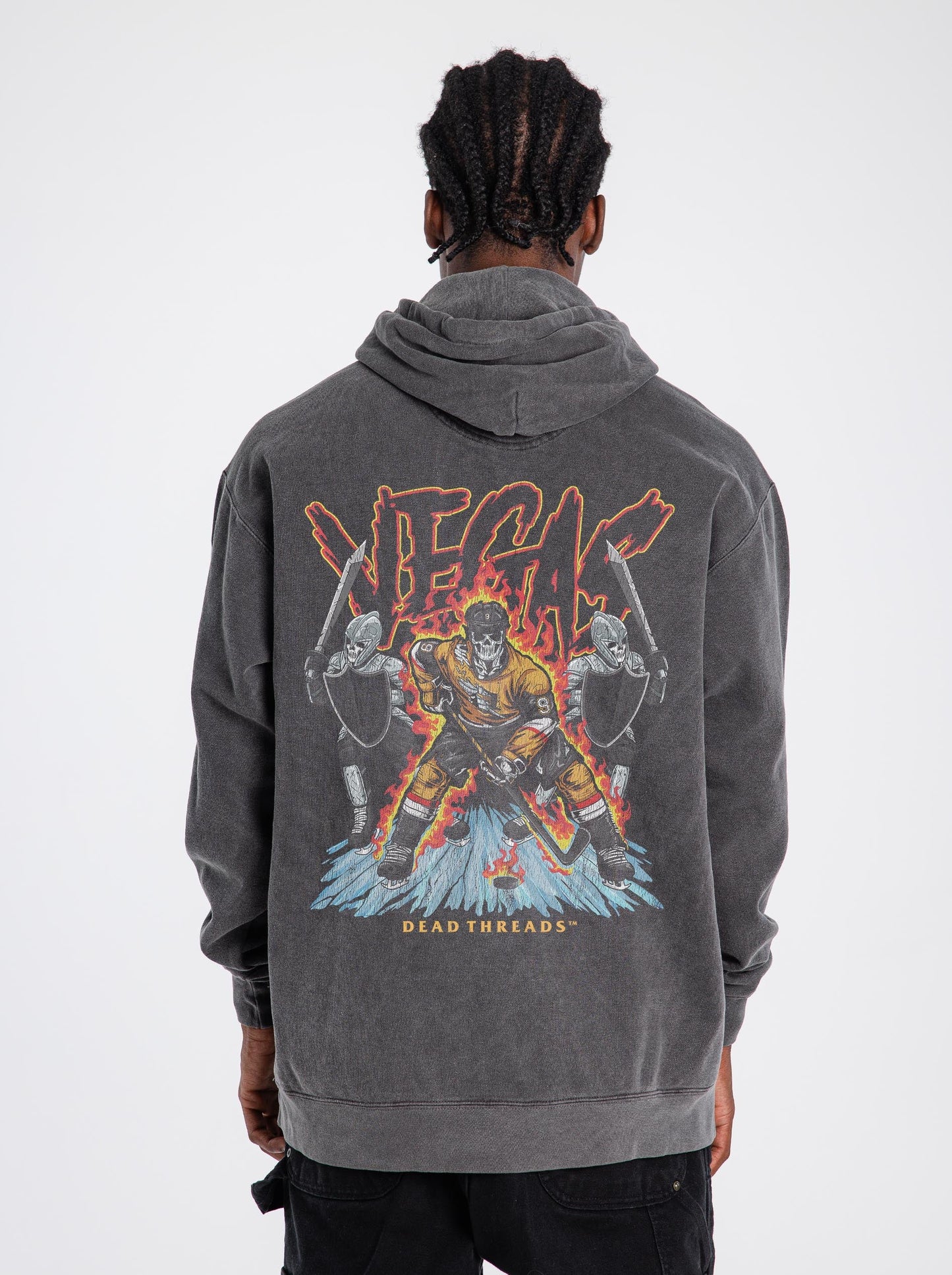 VEGAS HOCKEY - “DT ESSENTIAL" HOODIE – Hoodie – Dead Threads Apparel