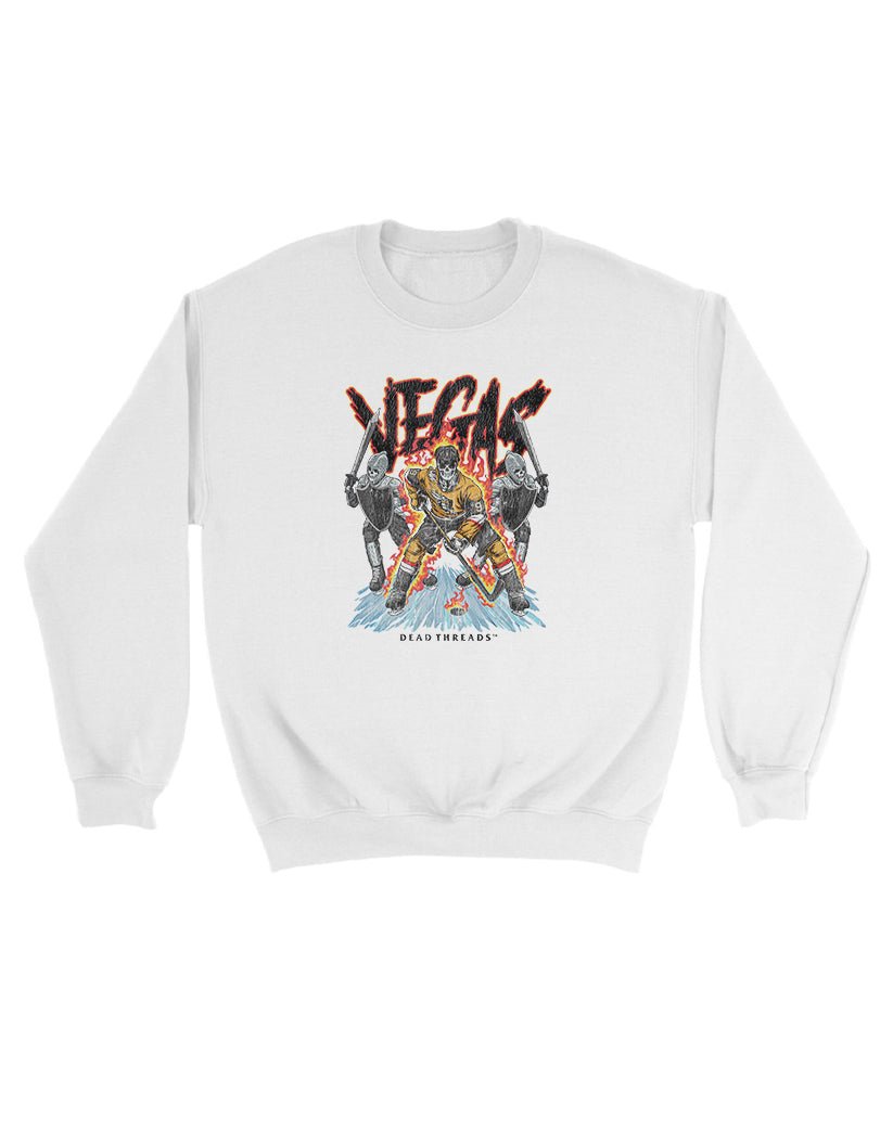 VEGAS HOCKEY KIDS CREWNECK SWEATSHIRT – Kids clothes – Dead Threads Apparel